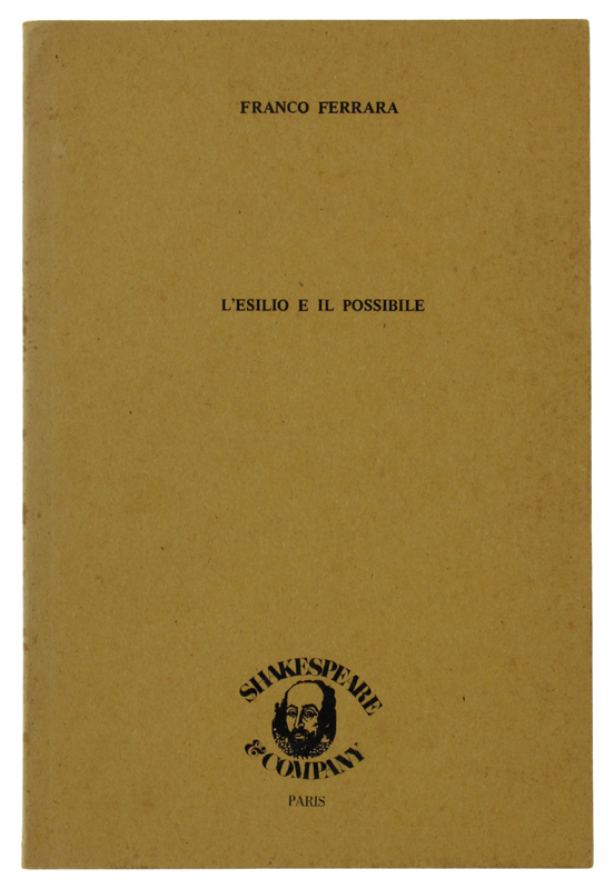 L'ESILIO POSSIBILE [1a edizione]