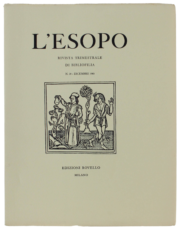 L'ESOPO. Rivista trimestrale di bibliofilia. N. 20 - Dicembre 1983
