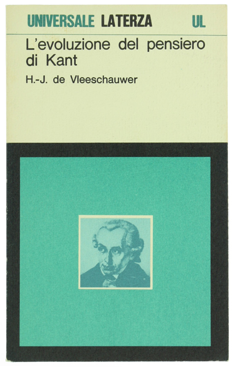 L'EVOLUZIONE DEL PENSIERO DI KANT.