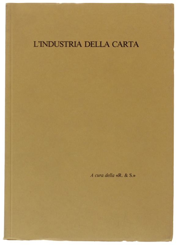 L'INDUSTRIA DELLA CARTA
