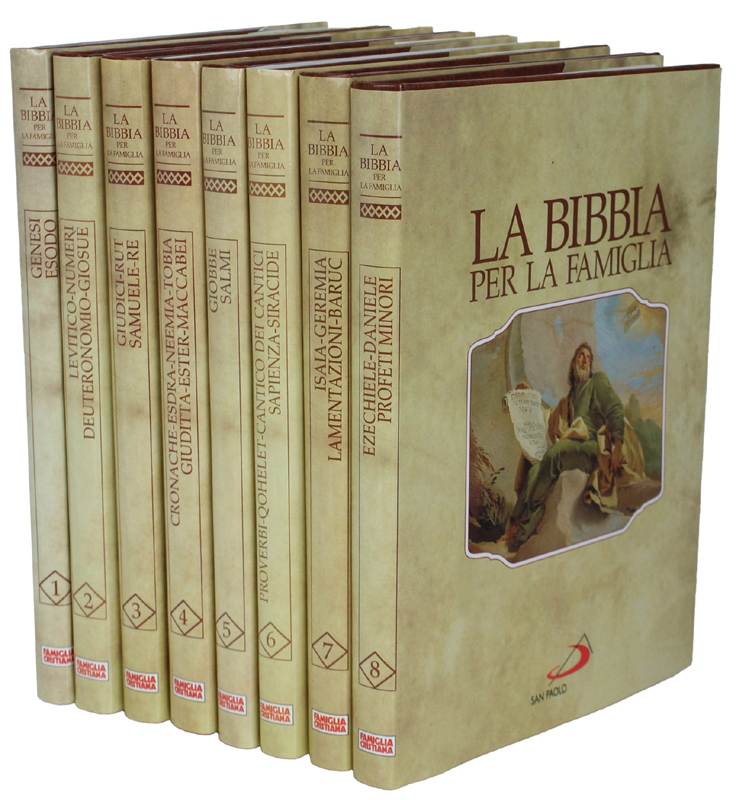 LA BIBBIA PER LA FAMIGLIA [splendido, freschissimo esemplare]