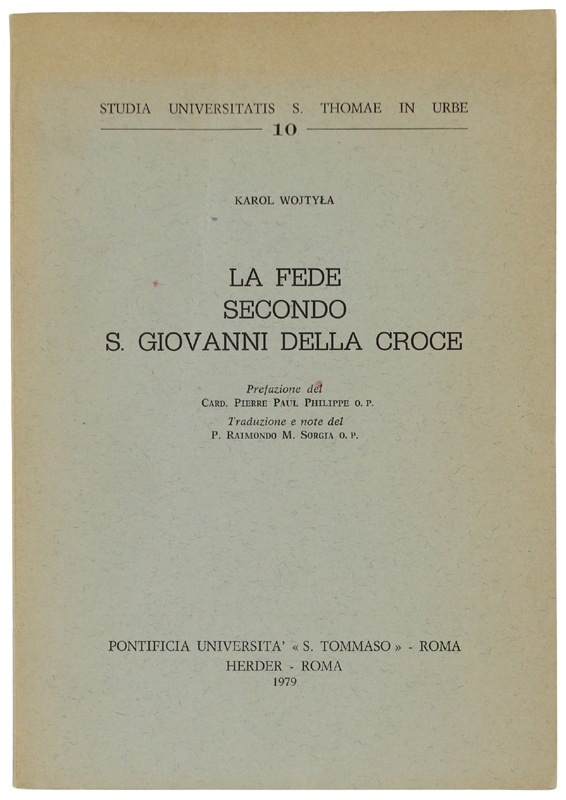 LA FEDE SECONDO S.GIOVANNI DELLA CROCE