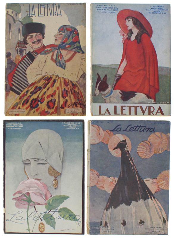 LA LETTURA - Offerta di 4 numeri: 1923 n. 12 …