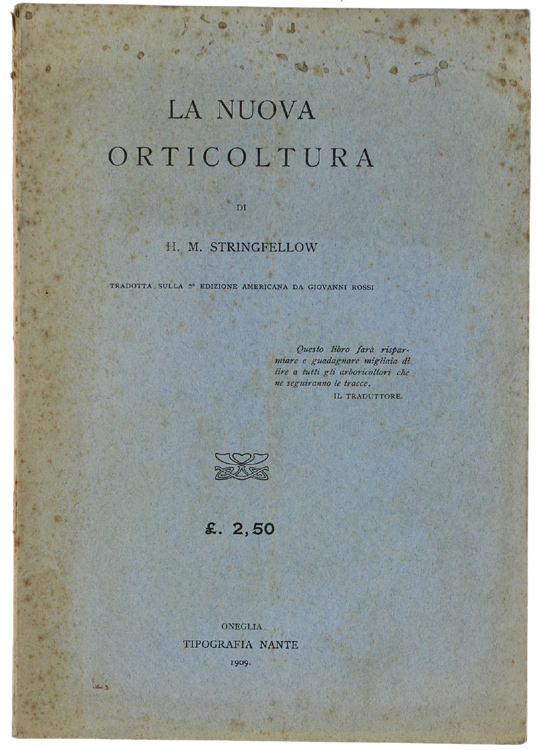 LA NUOVA ORTICOLTURA.