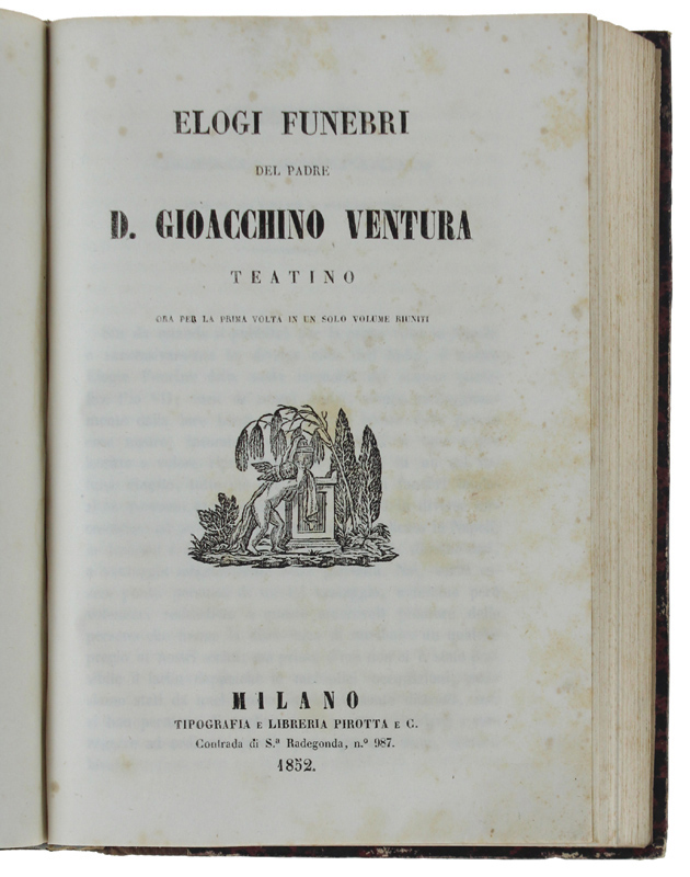 LA RAGIONE FILOSOFICA e LA RAGIONE CATTOLICA. Ragionamenti predicati a …