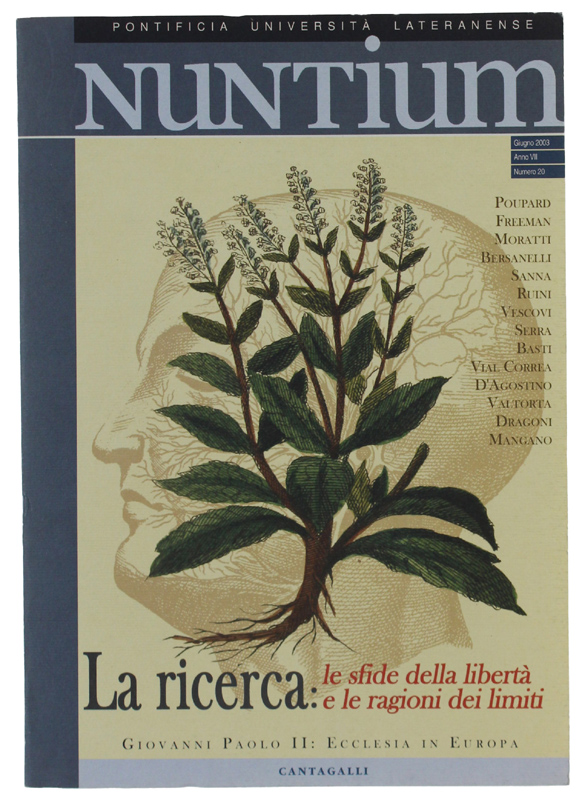 LA RICERCA: LE SFIDE DELLA LIBERTA' E LE RAGIONI DEI …