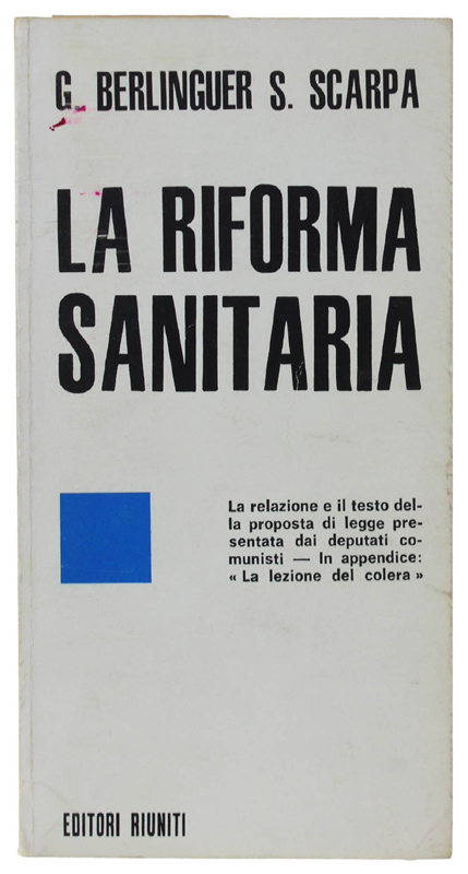 LA RIFORMA SANITARIA