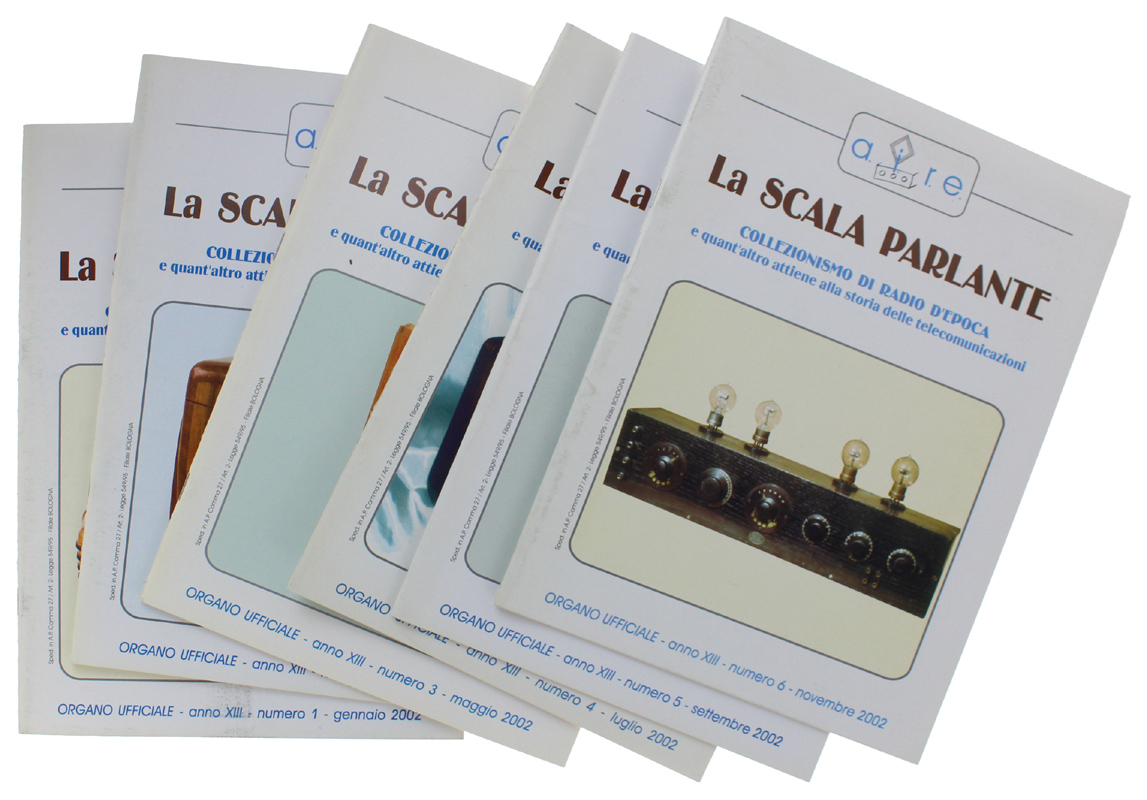 LA SCALA PARLANTE - 6 fascicoli del 2002. Numeri: 1, …