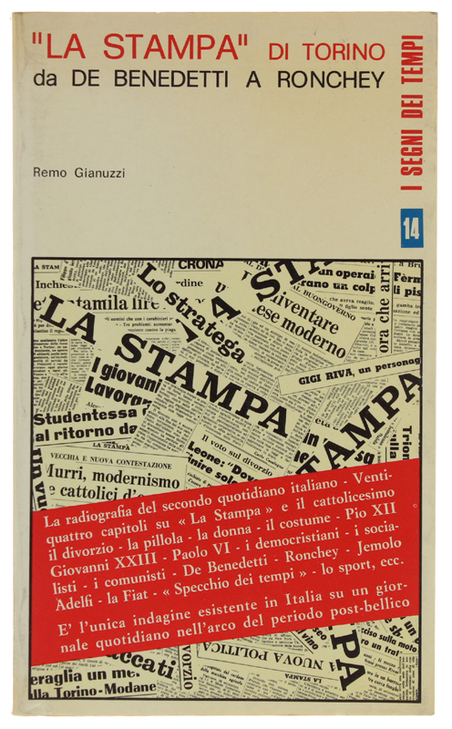 LA STAMPA" DI TORINO DA DE BENEDETTI A RONCHEY