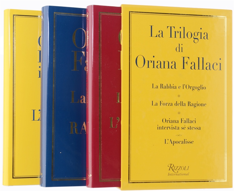 LA TRILOGIA DI ORIANA FALLACI: La Rabbia e l'Orgoglio - …