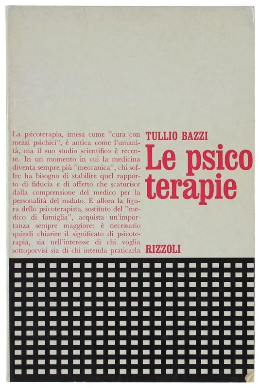 LE PSICOTERAPIE.