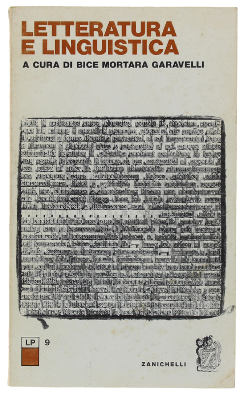 LETTERATURA E LINGUISTICA