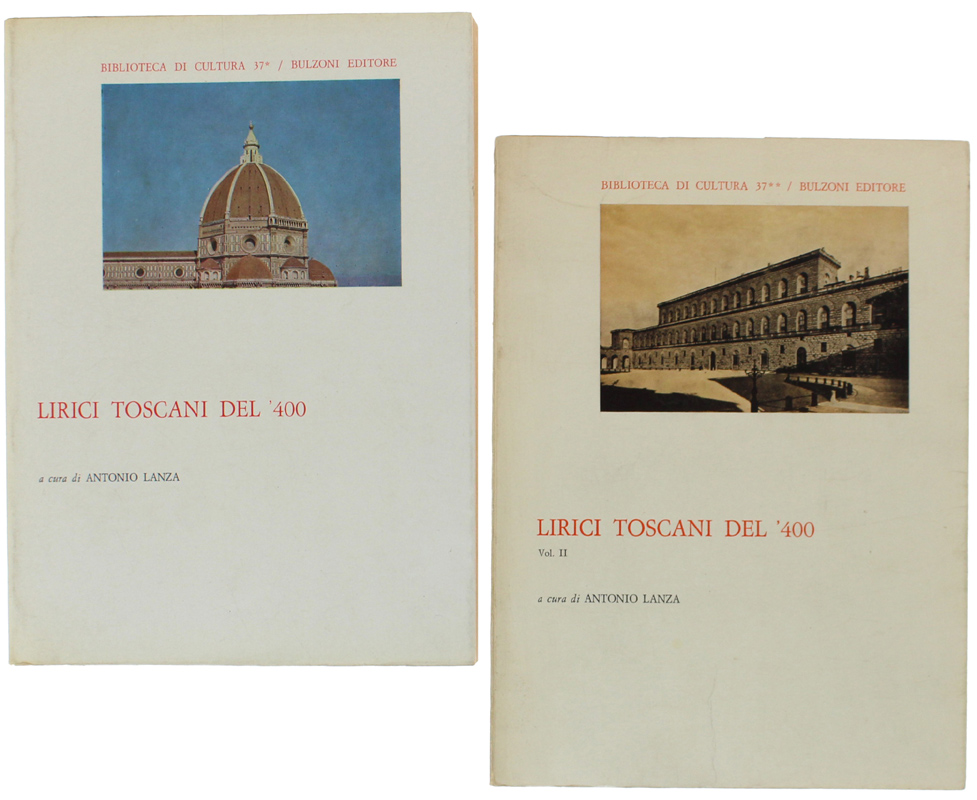 LIRICI TOSCANI DEL '400 [in 2 volumi]