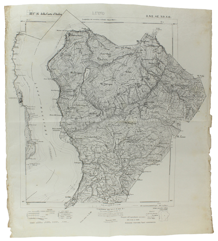 LUINO. Foglio 16 II NE - SE - NO - …