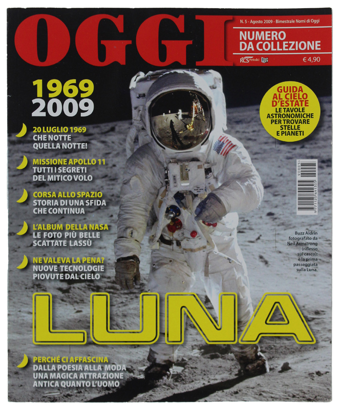 LUNA 1969-2009. OGGI, numero da collezione N. 5 - 2009