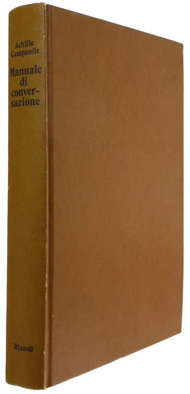MANUALE DI CONVERSAZIONE [1a edizione, buono stato]