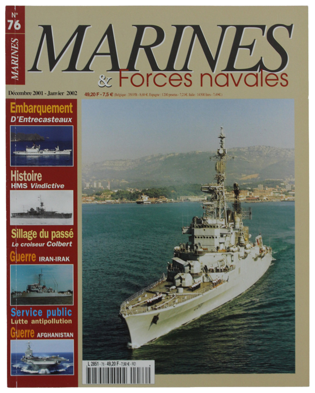 MARINES & FORCES NAVALES n. 76: D'Entrecasteaux HMS Vindictive Colbert …
