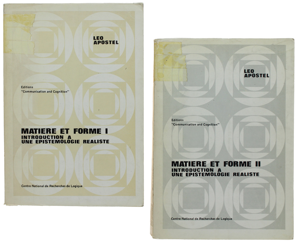 MATIERE ET FORME I - MATIERE ET FORME II - …