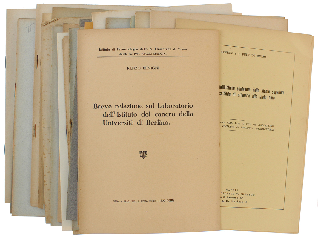 MEMORIE ORIGINALI dal 1925 Al 1957: 29 studi