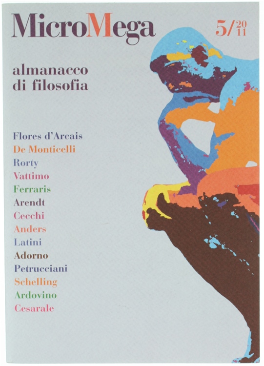MICROMEGA - 5/2011. Almanacco di filosofia.