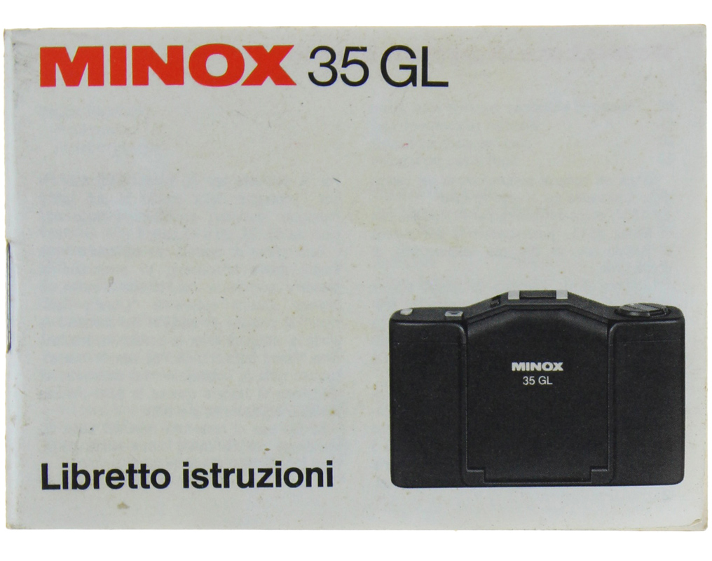 MINOX 35 GL - Libretto istruzioni
