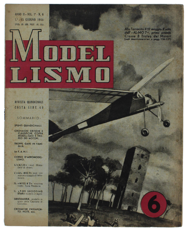 MODELLISMO. Anno II/1946 - N. 6