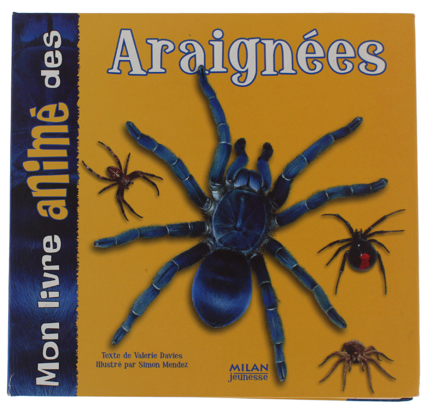 MON LIVRE ANIMÉ DES ARAIGNÉES