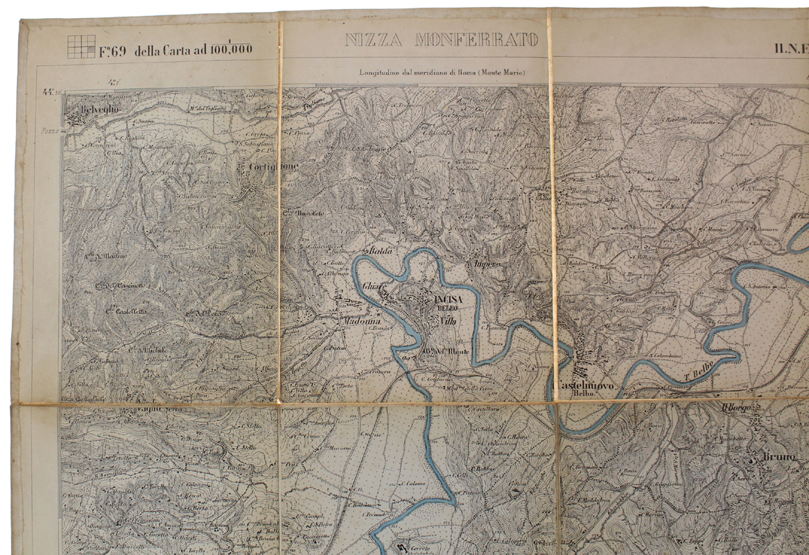 NIZZA MONFERRATO - SEZZE'. Fogli 69 e 70 della Carta …