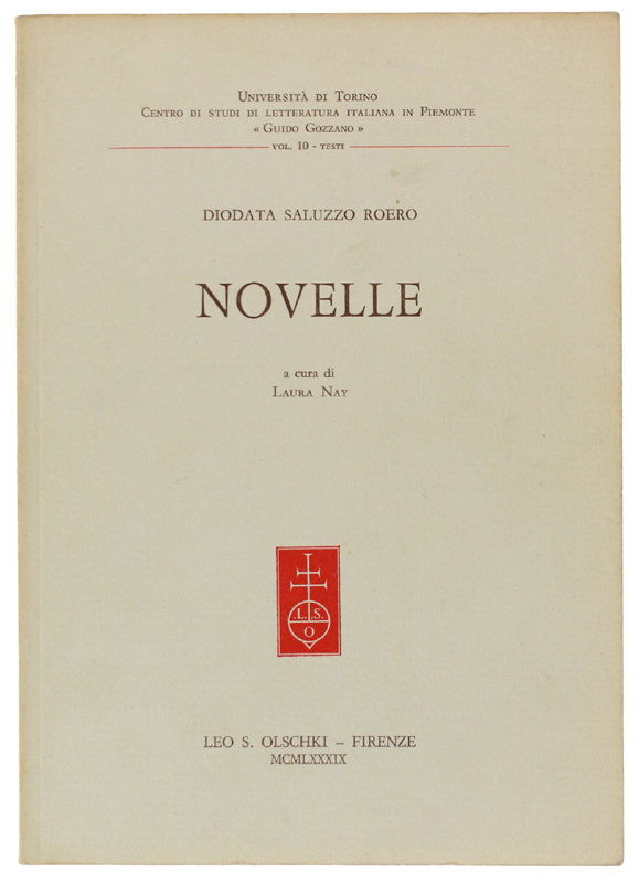 NOVELLE. A cura di Laura Nay.