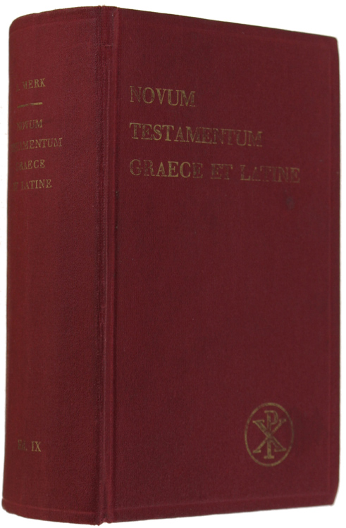 NOVUM TESTAMENTUM GRAECE ET LATINE (editio nona)
