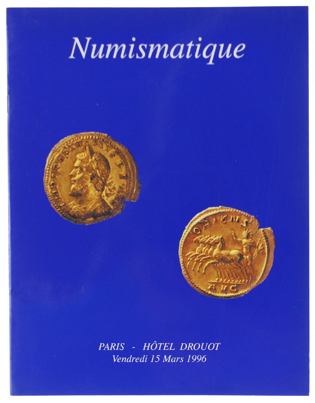 NUMISMATIQUE. Paris 15 mars 1996