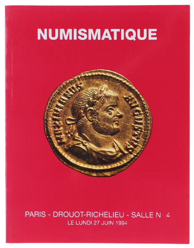 NUMISMATIQUE. Paris le 27 juin 1994