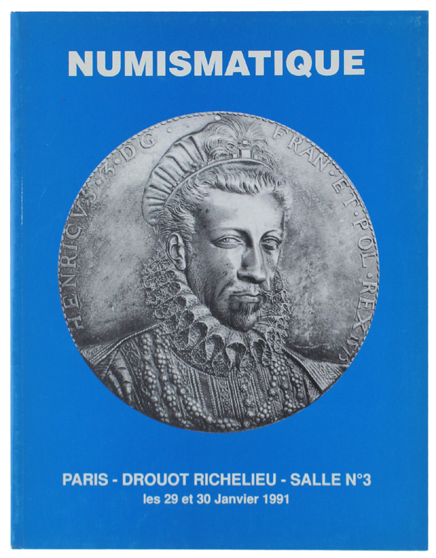 NUMISMATIQUE. Paris les 29 et 30 janvier 1991