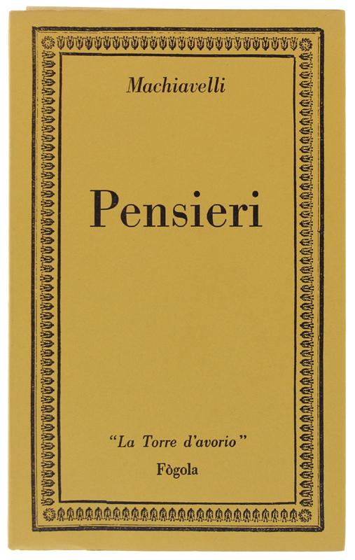 PENSIERI Ordinati da Stenio Solinas con un saggio introduttivo. Con …
