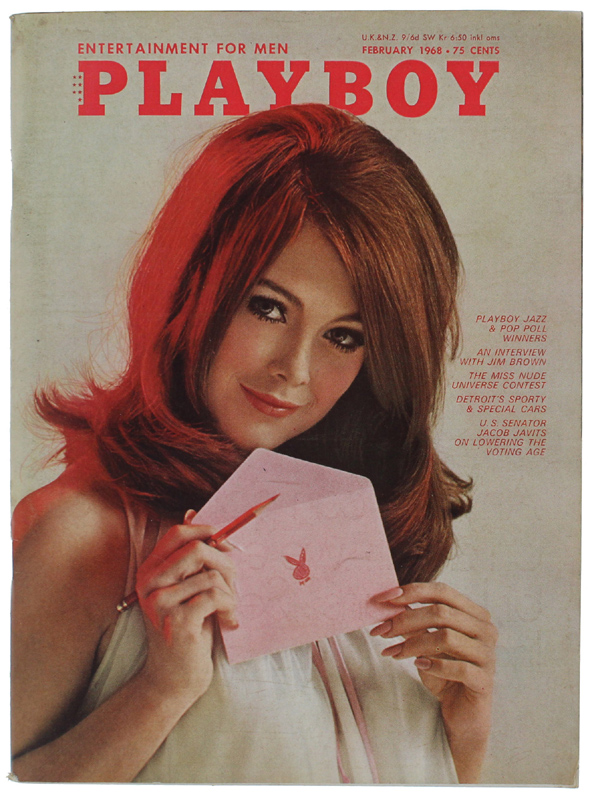 PLAYBOY MAGAZINE - February 1968 W/Centerfold as new - PlayBoy …