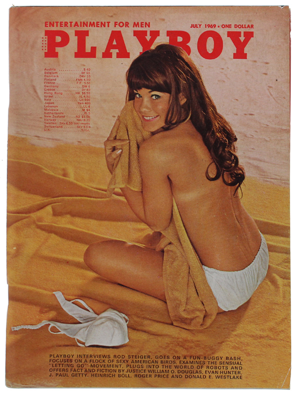 PLAYBOY MAGAZINE - July 1969 W/Centerfold as new