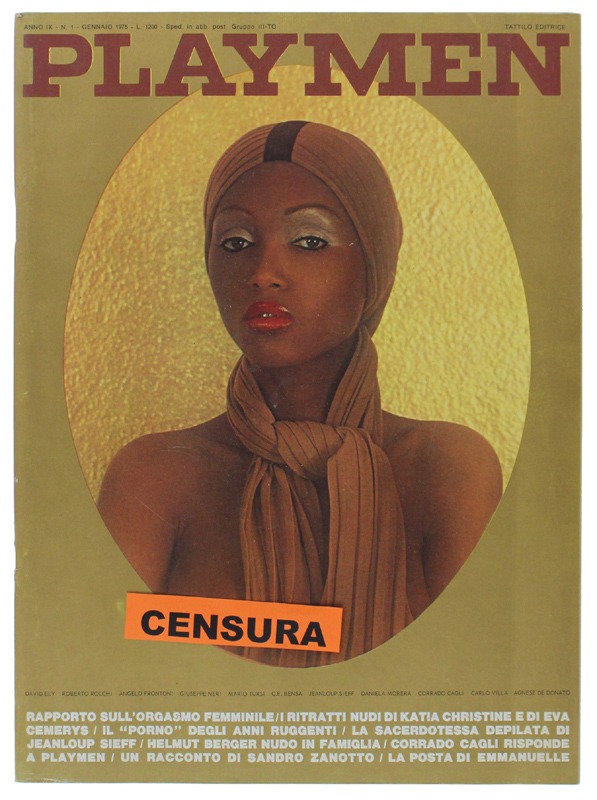 PLAYMEN - Gennaio 1975 : Katia Christine - Eva Cemerys …