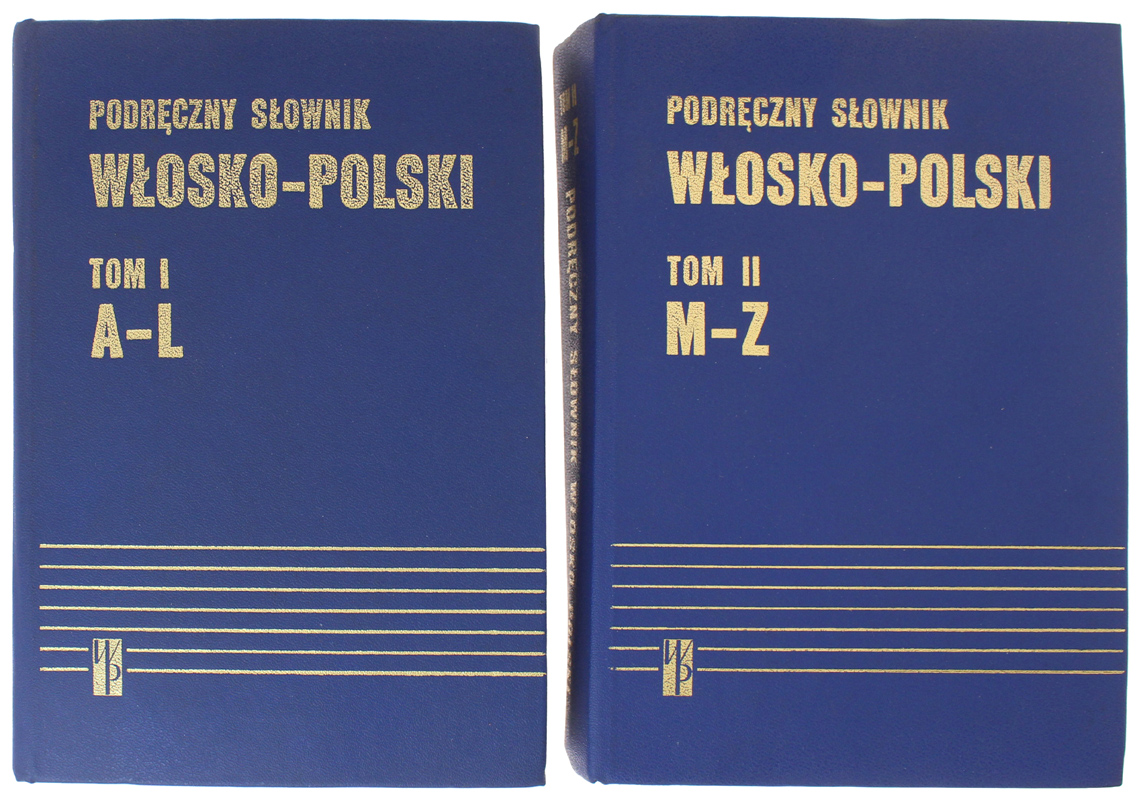 DIZIONARIO PRATICO ITALIANO-POLACCO - PODRECZNY SLOWNIK WLOSKO-POLSKI.
