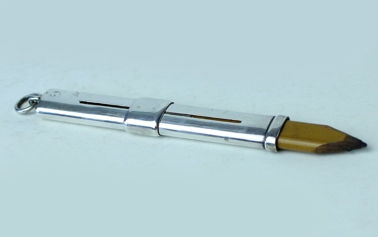 PORTAMATITA ANTICO ARGENTO - PENCIL HOLDER SOLID STERLING SILVER