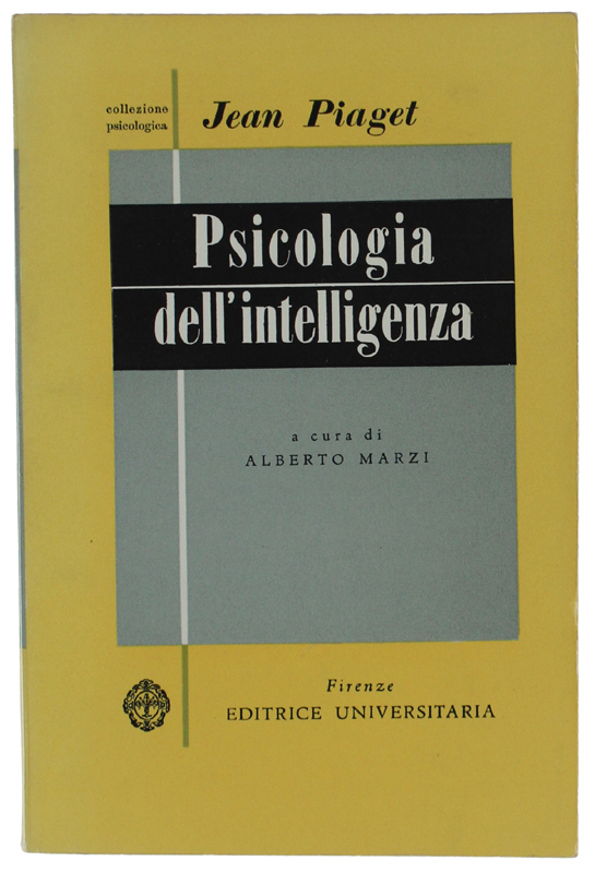 PSICOLOGIA DELL'INTELLIGENZA.