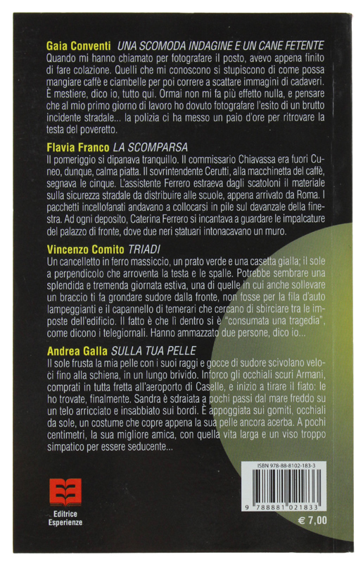 QUATTRO TONI DI GIALLO : racconti
