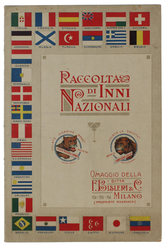 RACCOLTA DI INNI NAZIONALI