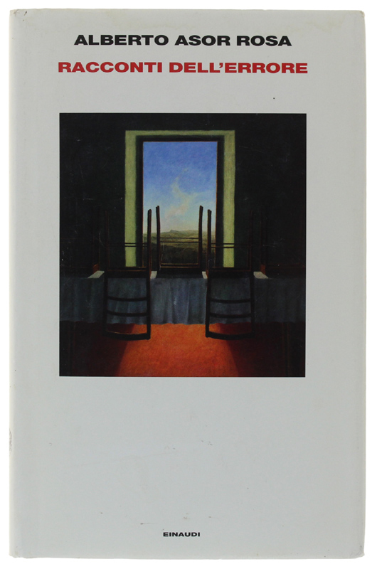 RACCONTI DELL'ERRORE [1a edizione, ottimo]
