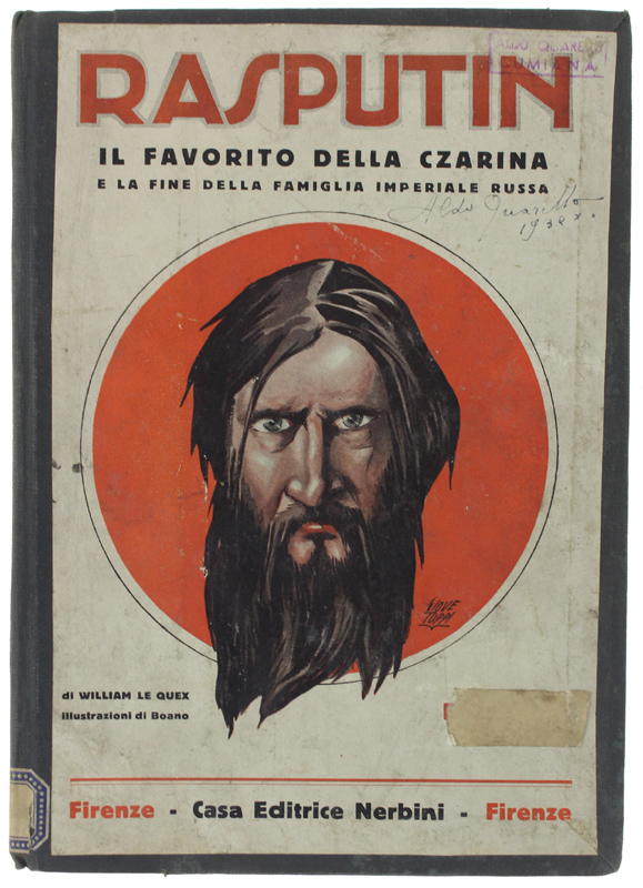 RASPUTIN Il favorito della Czarina. Documenti segreti raccolti dal servizio …