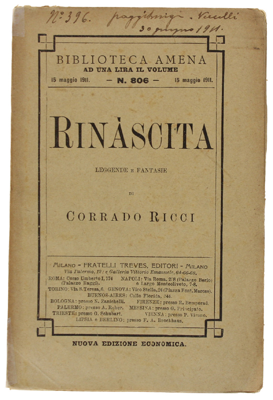 RINASCITA. Leggende e fantasie