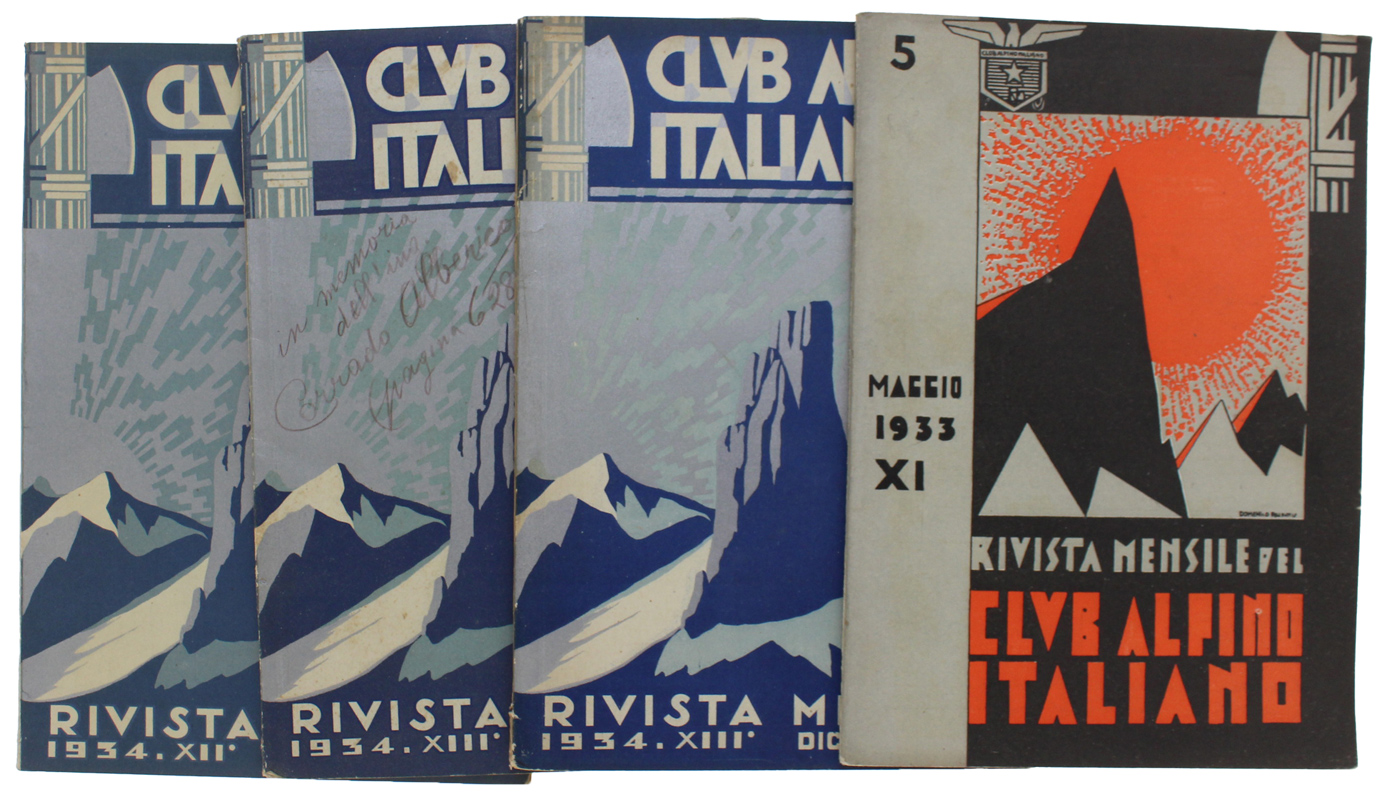 RIVISTA DEL CLUB ALPINO ITALIANO - Anno 1933 N. 5 …