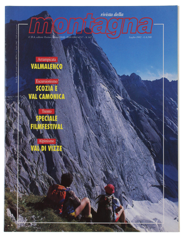 RIVISTA DELLA MONTAGNA. N. 142/1992