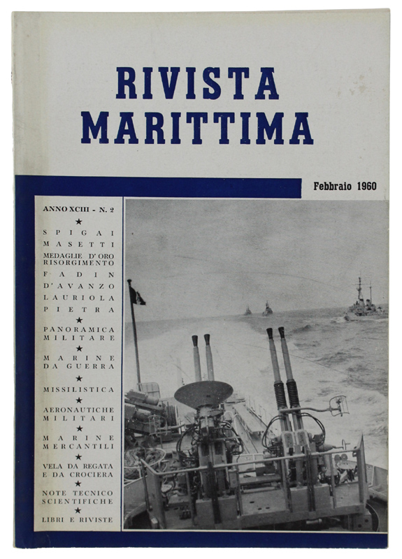 RIVISTA MARITTIMA - Febbraio 1960