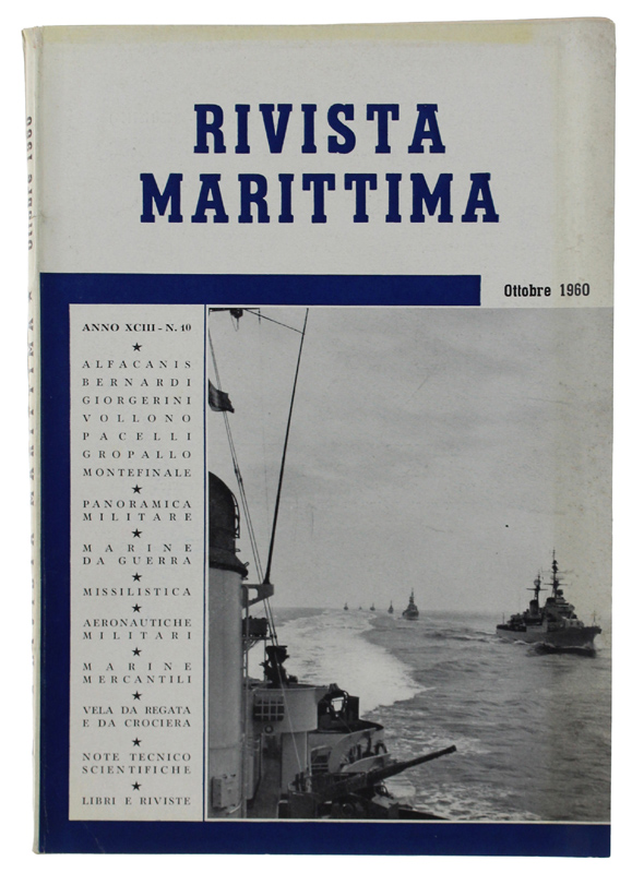 RIVISTA MARITTIMA - Ottobre 1960