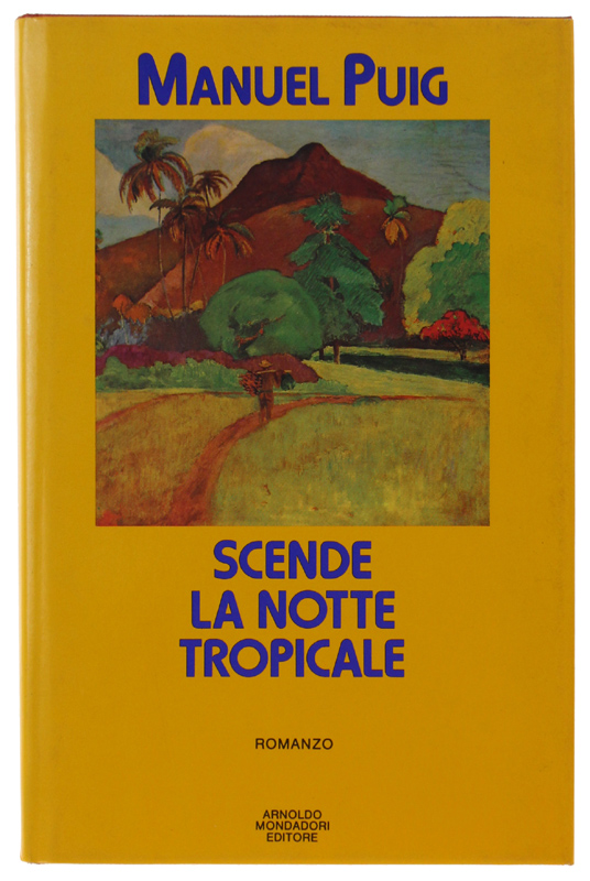 SCENDE LA NOTTE TROPICALE. Romanzo.